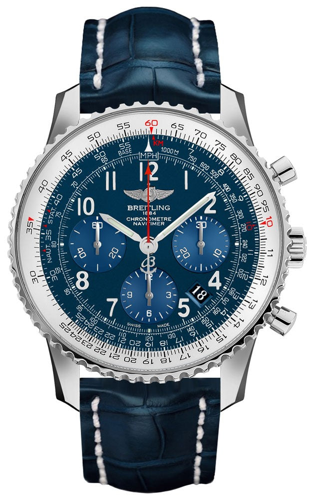 Breitling Navitimer 01 43 Blue Dial Men's Watch AB0121C4/C920-732P