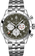Breitling Aviator Super AVI Curtiss Warhawk Steel GMT Men's Watch AB04452A1L1A1