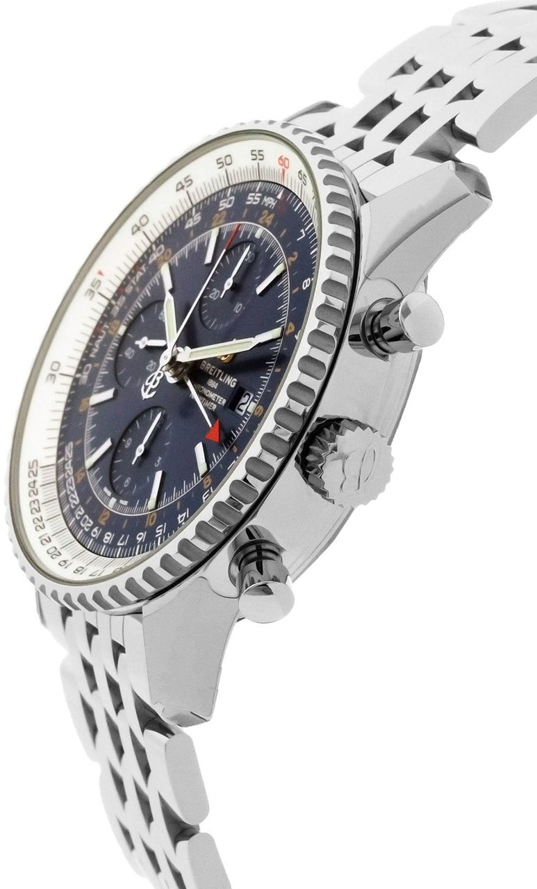 Breitling Navitimer 1 Blue Dial Men's Watch A24322121C2A1