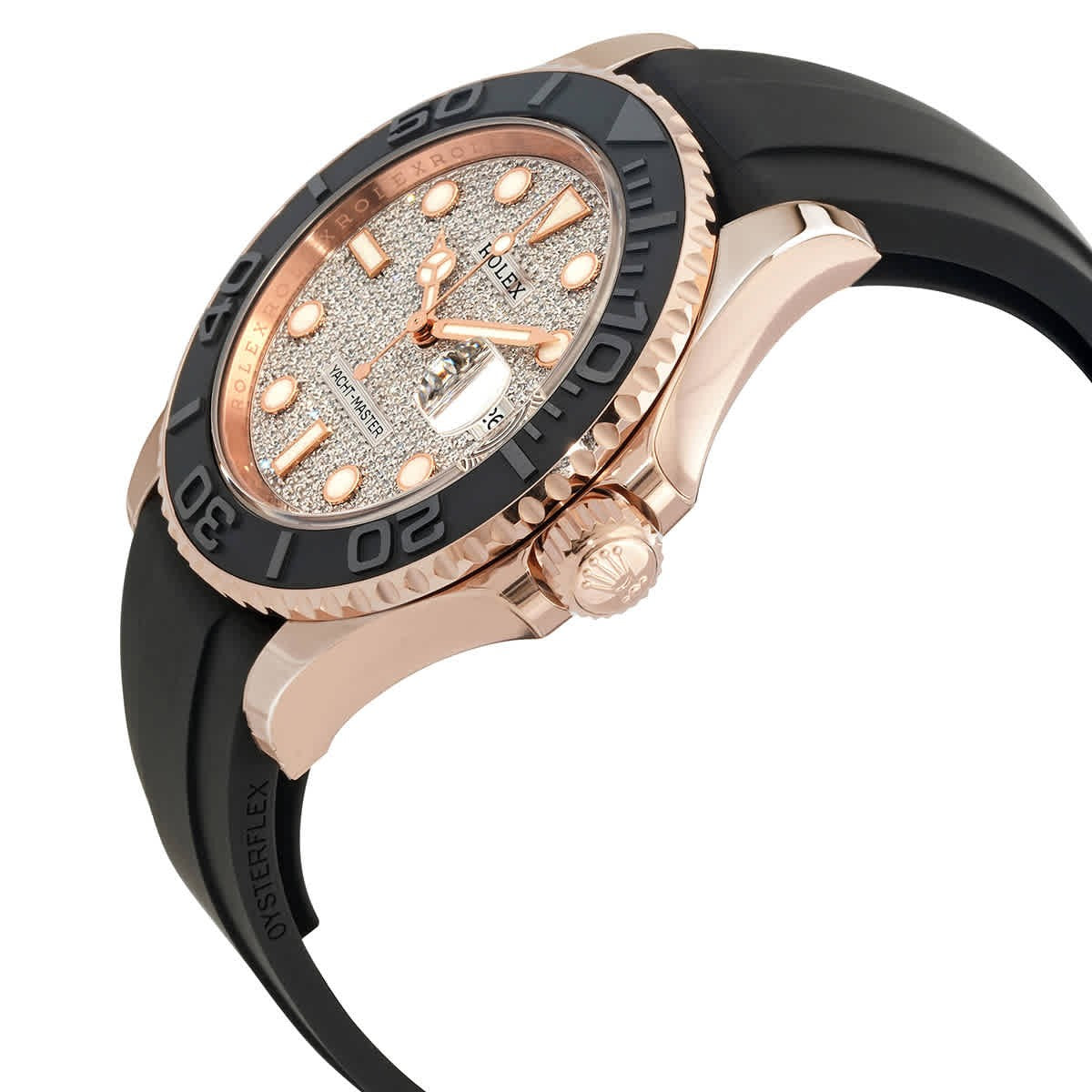 Rolex Yacht-Master 40 Diamond Pave Dial Men's Watch 126655-0005