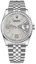 Rolex Datejust 36 Solid 18K White Gold & Steel Watch 116244