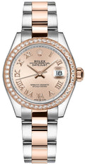 Rolex Datejust 31 Rose Dial Two Tone Women's Watch 278381RBR-0001
