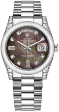 Rolex Day-Date 36 Platinum Watch 118296