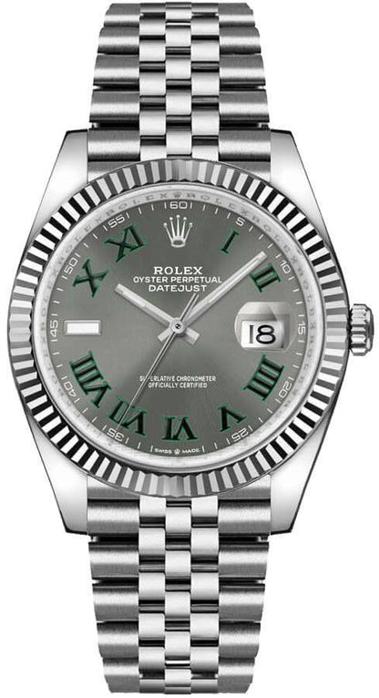 Rolex Datejust 36 Oystersteel & 18k White Gold Unisex Watch 126234-0045