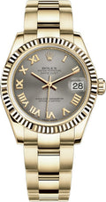 Rolex Datejust 31 Gold Automatic Women's Watch 178278