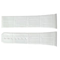 Omega 24mm White Leather Strap 98000334
