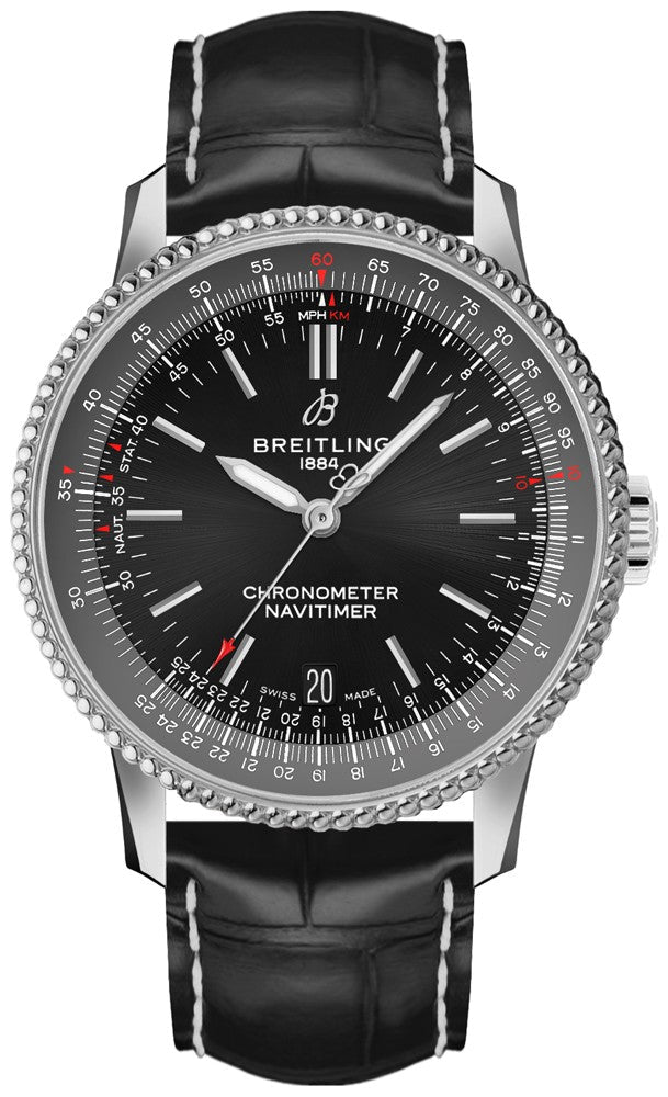 Breitling Navitimer 1 Automatic 38 Black Dial Men's Watch A17325241B1P1