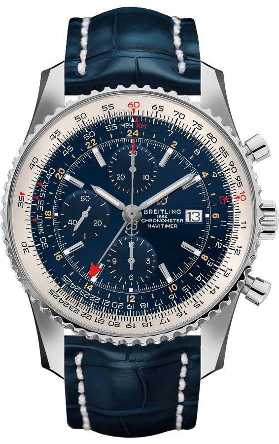 Breitling Navitimer Chronograph GMT 46 Men's Watch A24322121C2P2