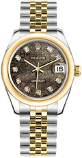 Rolex Datejust 31 Jubilee Diamond Pearl Dial Women's Watch 178243-0058