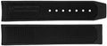 Omega Speedmaster Racing 19mm Black Rubber Strap 98000416