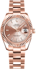 Rolex Datejust 31 Everose Gold Luxury Women's Watch 178275