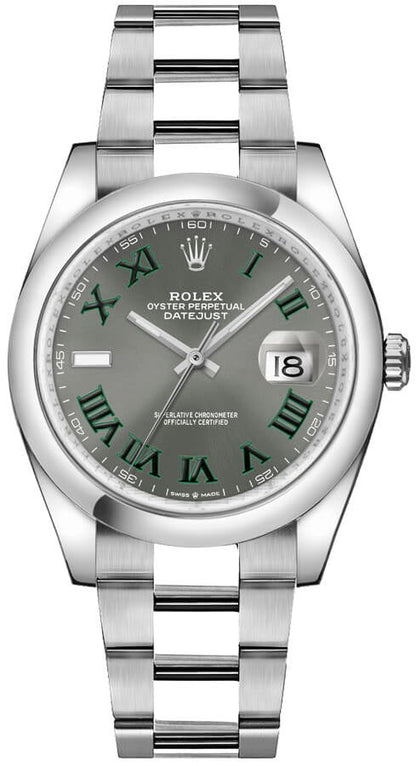 Rolex Datejust 36 Oystersteel Slate Dial Women's Watch 126200-0018