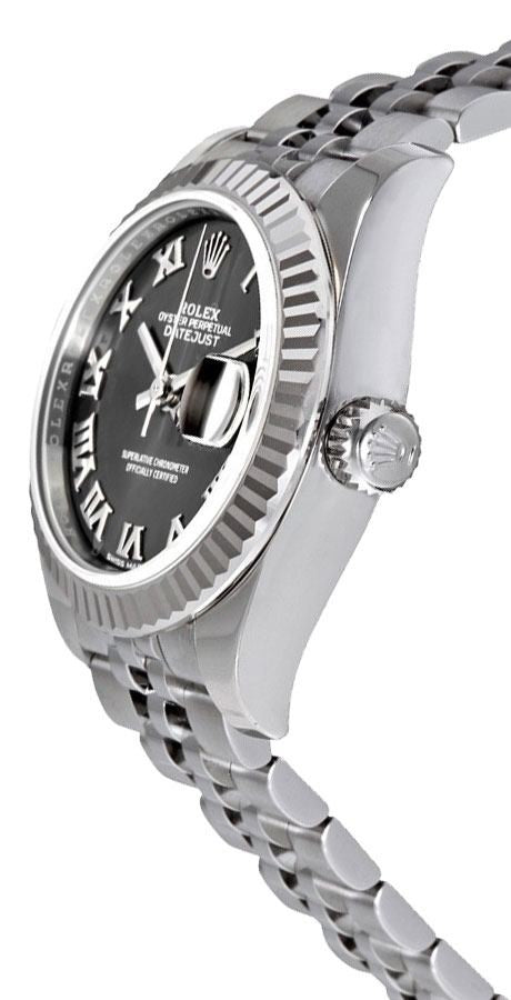 Rolex Lady-Datejust 28 Steel & White Gold Women's Watch 279174-0013