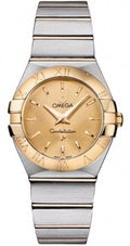 Omega Constellation 18k Yellow Gold Luxury Watch 123.20.27.60.08.001