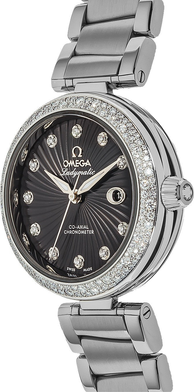 Omega De Ville Ladymatic Diamond Women's Watch 425.35.34.20.51.001