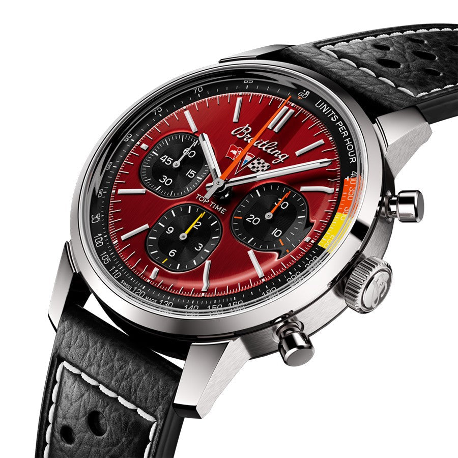 Breitling Top Time Chevrolet Corvette 41mm Men's Watch AB01761A1K1X1