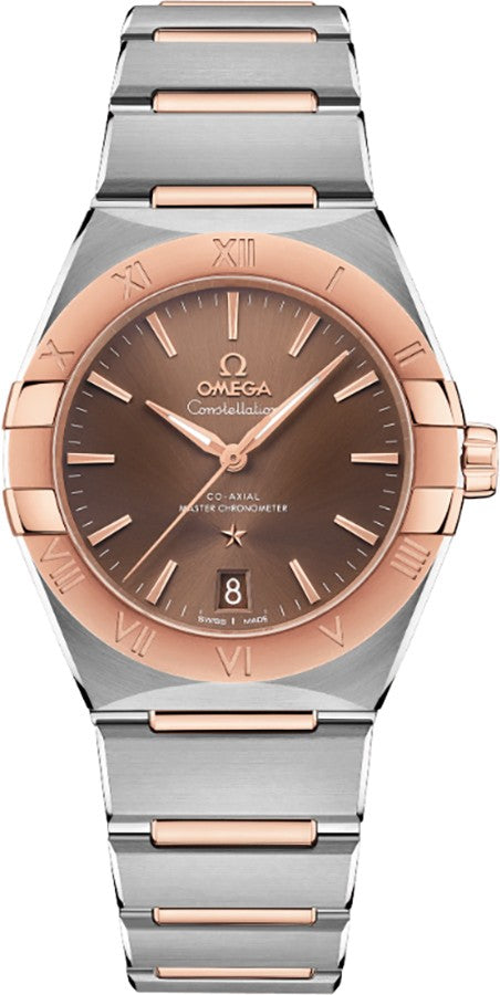 Omega Constellation Steel & Rose Gold Watch 131.20.36.20.13.001