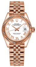 Rolex Lady-Datejust 28 White Roman Numerals Women's Watch 279175-0022