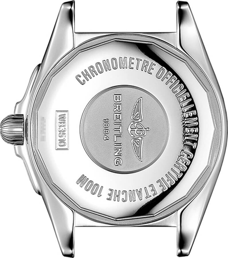 Breitling Galactic Unitime Steel Men's Watch WB3510U4/BD94-121S