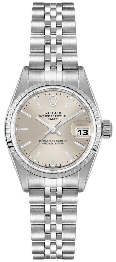 Rolex Lady-Datejust 26 Black Dial Automatic Women's Watch 79240