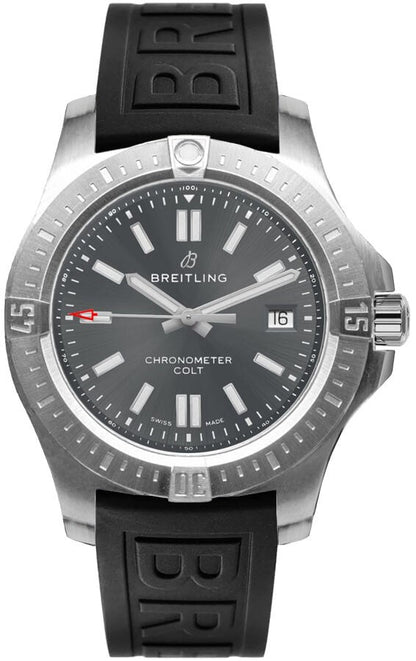 Breitling Chronomat Colt 41 Grey Dial Men's Watch A17313101F1S1