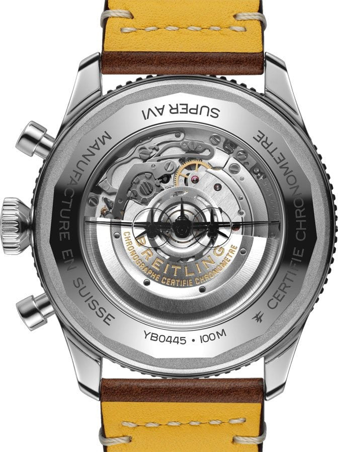 Breitling Aviator Super AVI B04 Chronograph Mosquito Men's GMT Watch YB04451A1B1X1