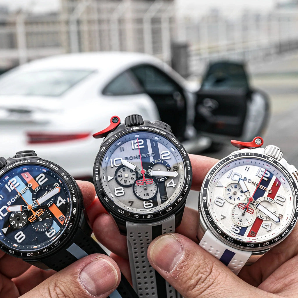 Bomberg Bolt-68 Racing Men's Blue Watch