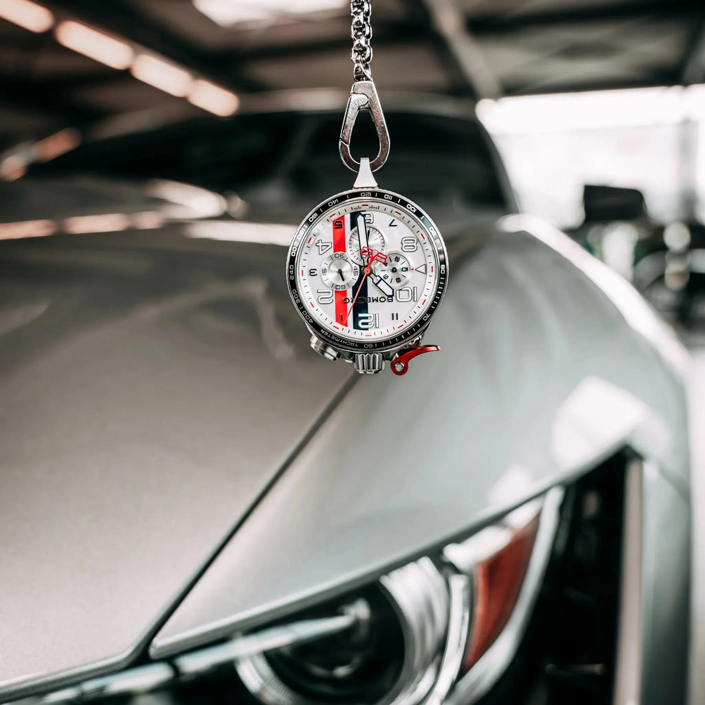 Bomberg Le Mans Men's White Watch
