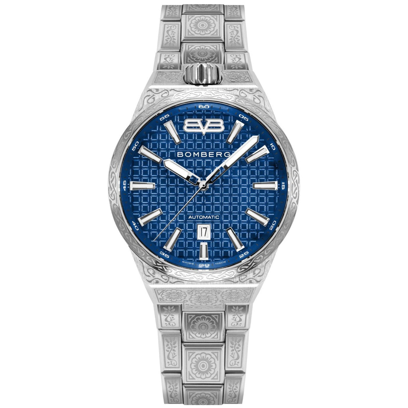 Bomberg Metropolis Mykonos Automatic Men's Blue Watch