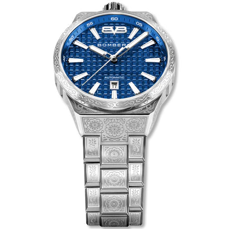 Bomberg Metropolis Mykonos Automatic Men's Blue Watch