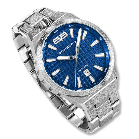 Bomberg Metropolis Mykonos Automatic Men's Blue Watch