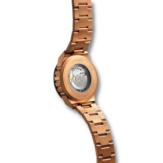 Bomberg Metropolis Shanghai Automatic Limited Edition Men's Gold Watch