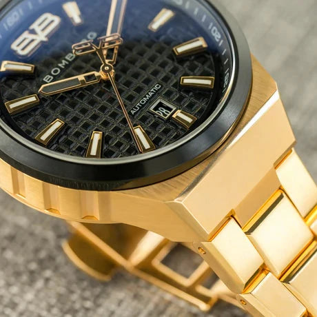 Bomberg Metropolis Shanghai Automatic Limited Edition Men's Gold Watch
