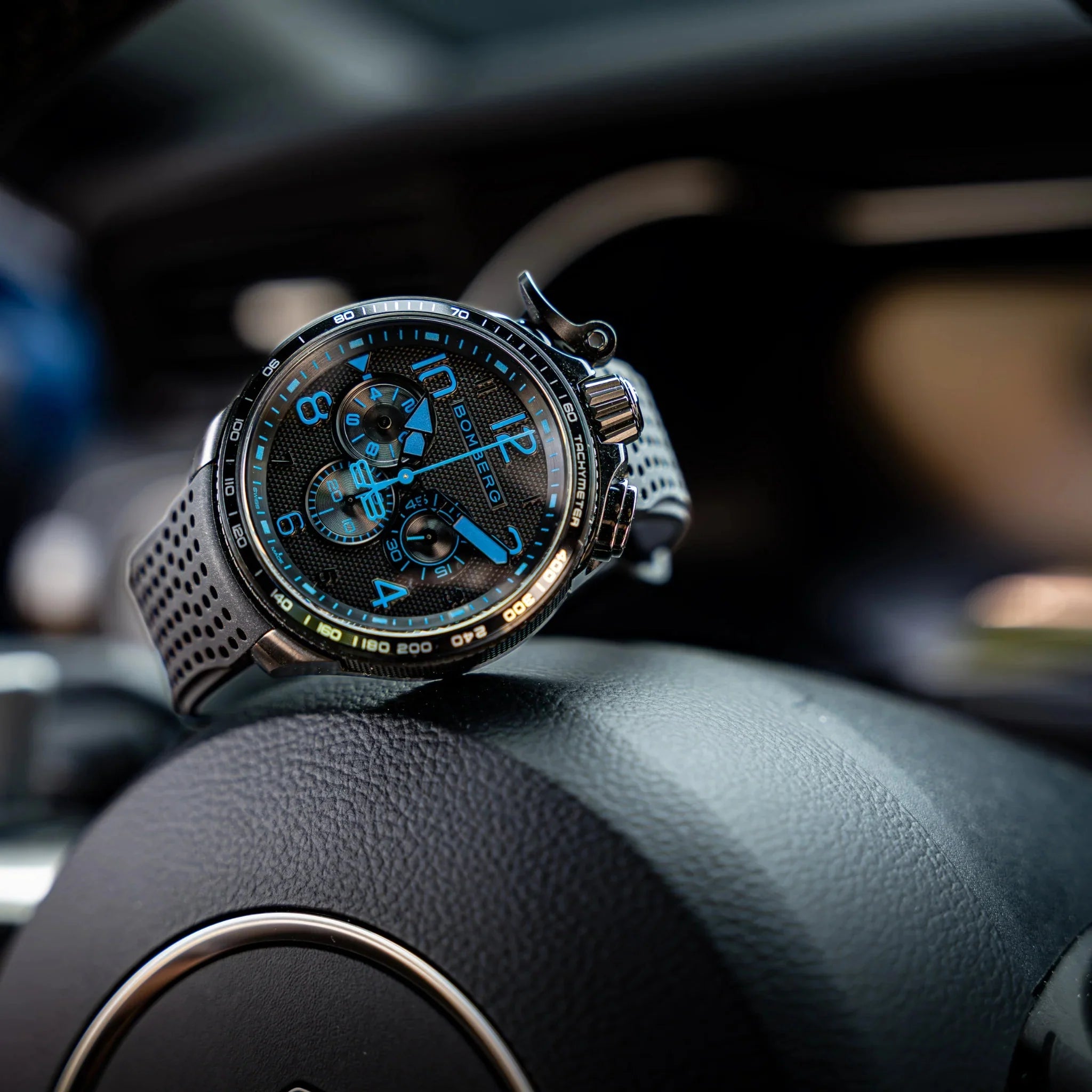 Bomberg Suzuka Men's Black Watch