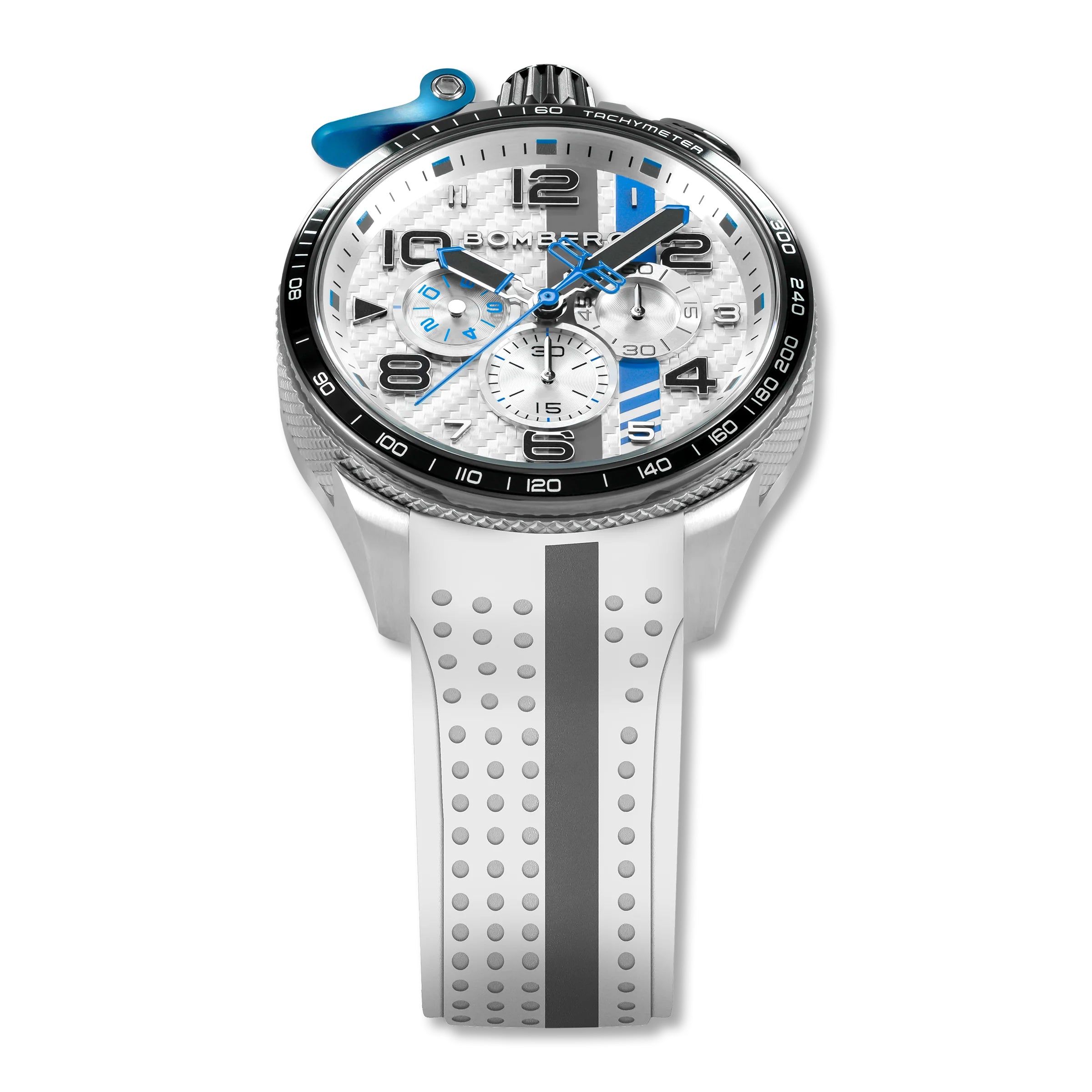 Bomberg Yas Marina Men's White Watch