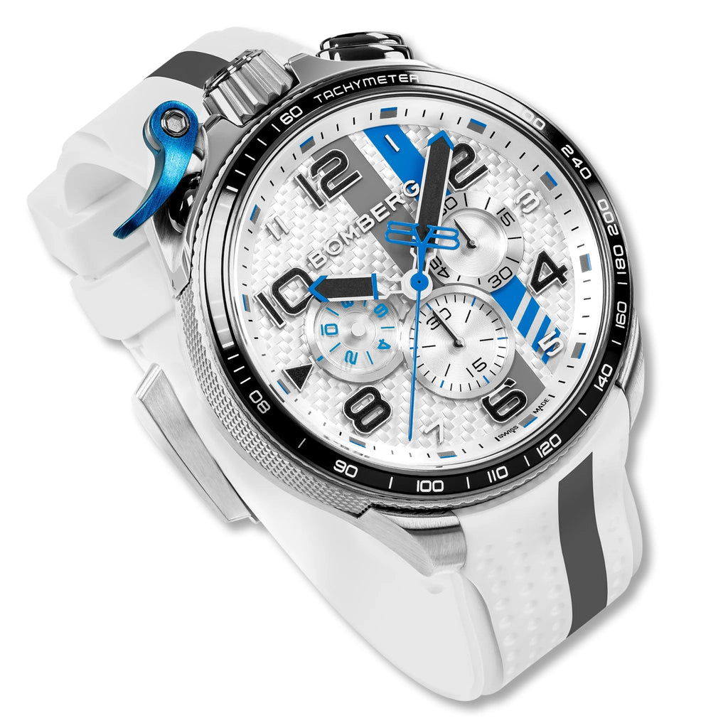 Bomberg Yas Marina Men's White Watch