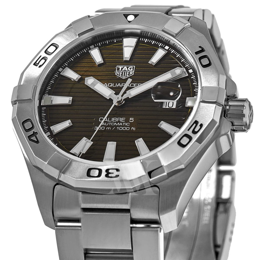 Tag Heuer Aquaracer Sunray Brown Dial Watch for Men - WAY2018.BA0927
