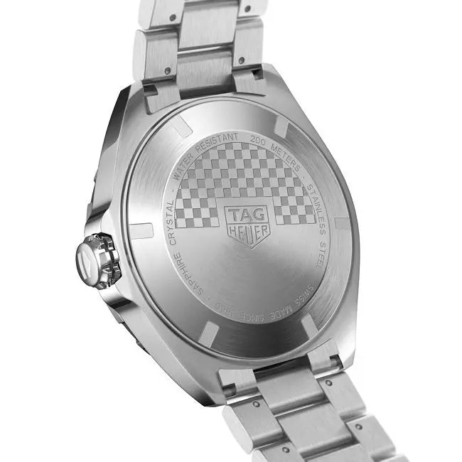 Tag Heuer Formula 1 Automatic Black Dial Silver Steel Strap Watch for Men - WAZ2012.BA0842