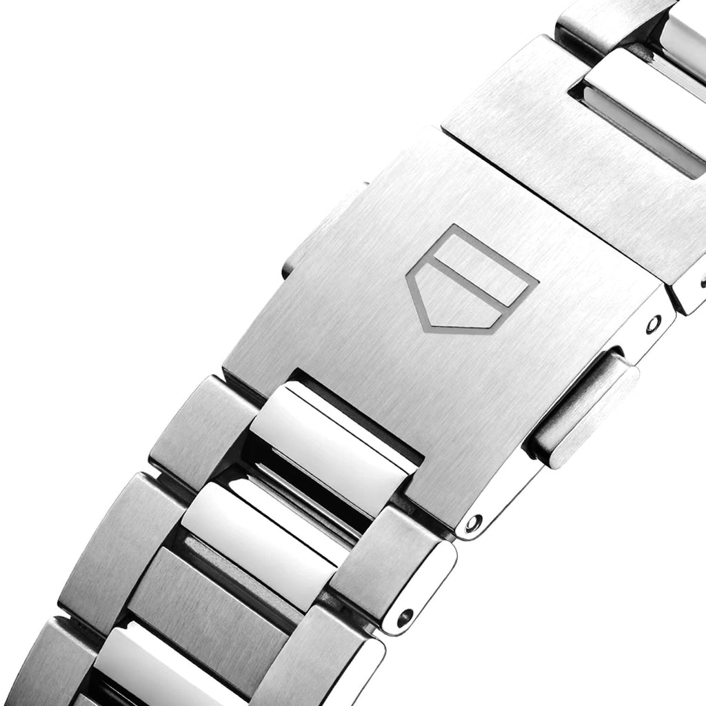 Tag Heuer Carrera Date Blue Dial Silver Steel Strap Watch for Women - WBN2311.BA0001