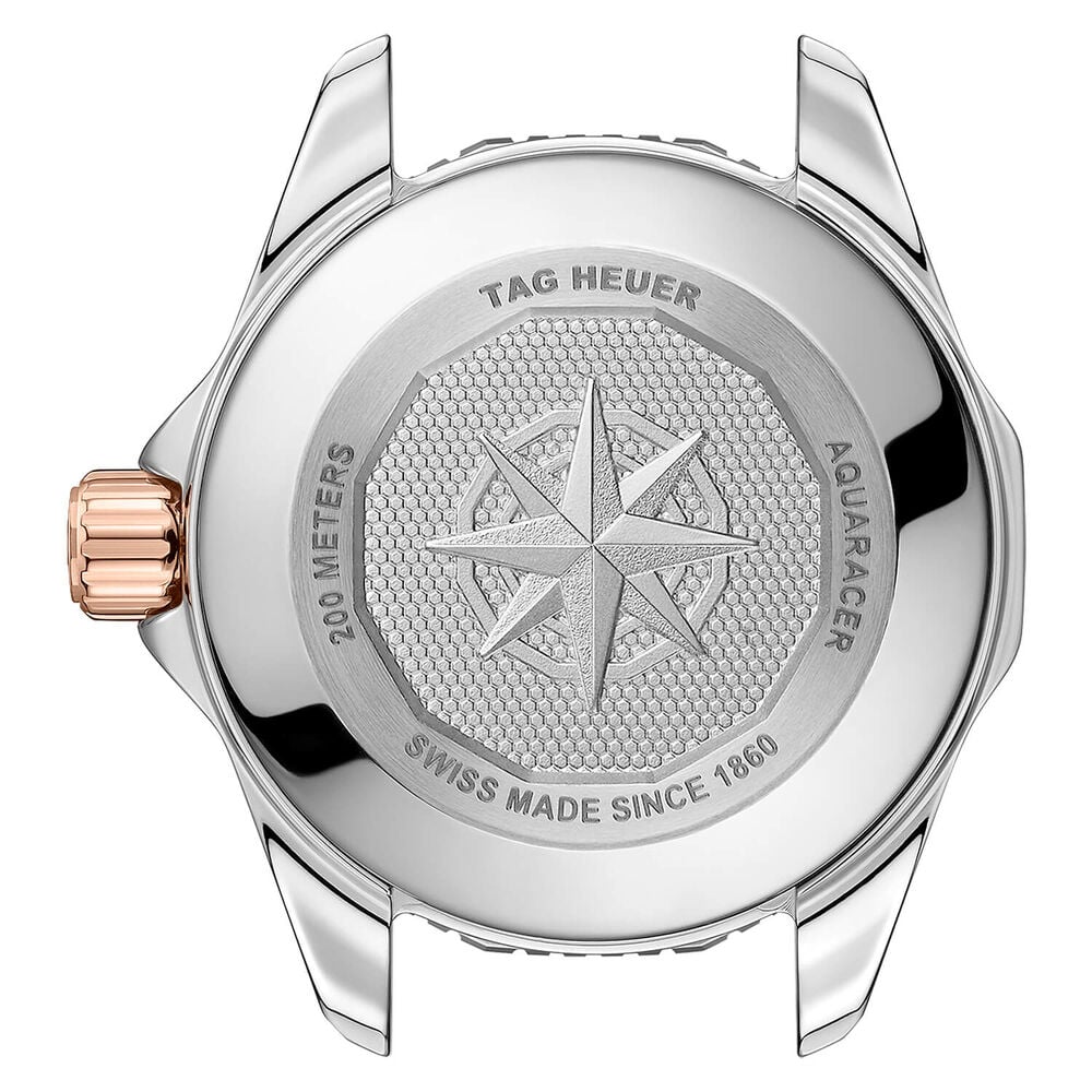Tag Heuer Aquaracer Professional 200 Automatic Diamonds Black Dial Black Rubber Strap Watch for Women - WBP2451.FT6200