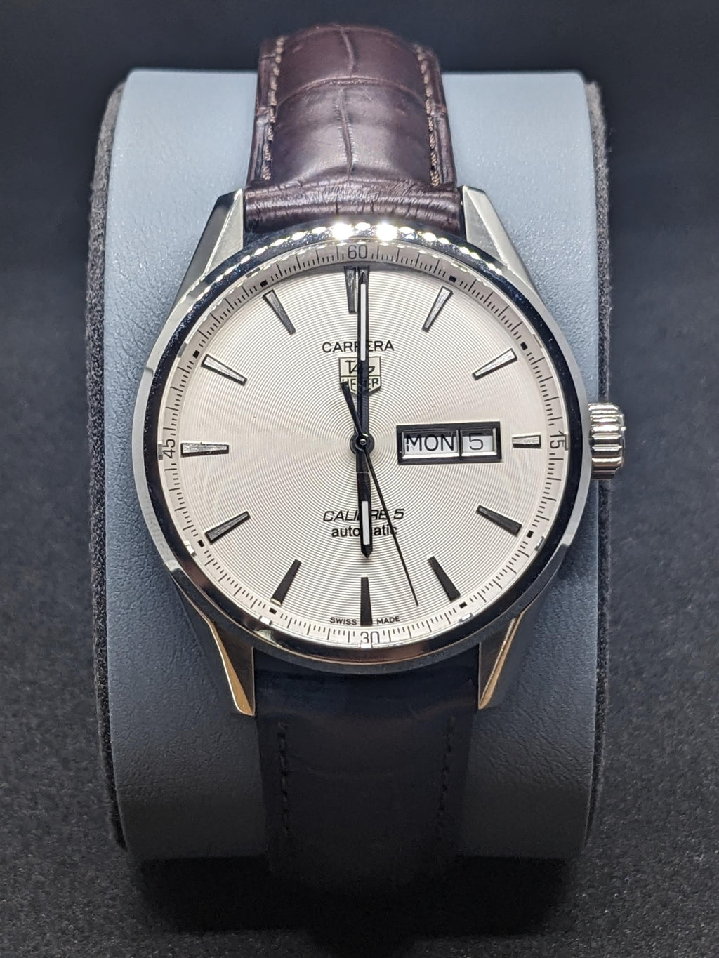 Tag Heuer Carrera Silver Dial Watch for Men - WAR201B.FC6291