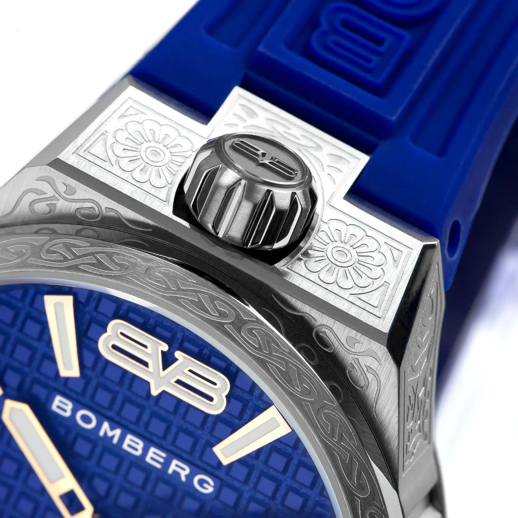 Bomberg Men's Majestic Blue Automatic Watch