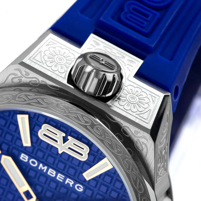 Bomberg Men's Majestic Blue Automatic Watch