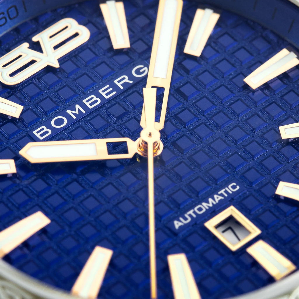 Bomberg Men's Majestic Blue Automatic Watch