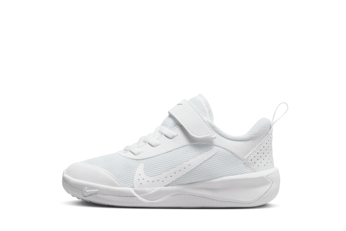 Omni Multi-Court (PS) Younger Kids' :White | Pure Platinum