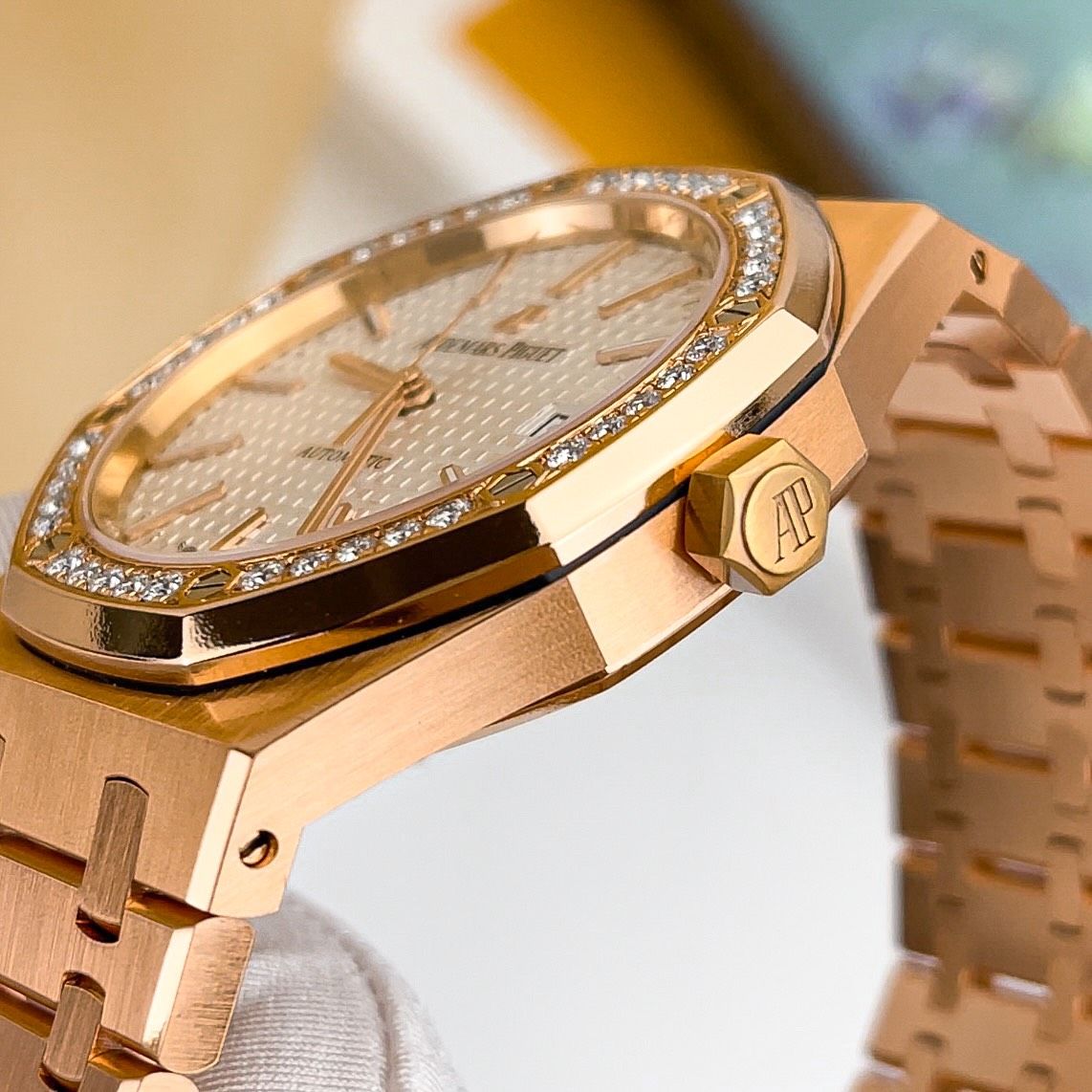 AP Royal Oak Ladies Rose Gold